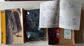 Stavebnice tanku M47 Patton - 3