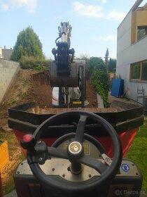Zemní práce, bagr dumper,kontejnery,minibagr - 3