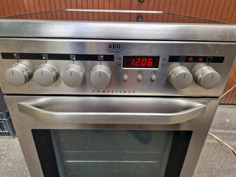 AEG elektricky sporak - nerez sklokeramika - 3