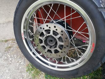 Yamaha XT 600 motardová kola - 3