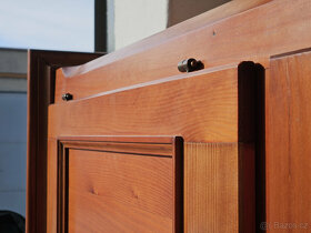 Komoda + rohová vitrína - masiv - SLEVA - 3