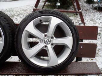 Originál Alu VW +Zimní Pneu Pirelli 205/60/16, ET 48 5X112 - 3