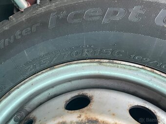 4x 215 70 15c zimní obutá Ducato, Boxer , Jumper - 3