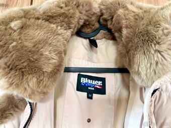 Dámský péřový kabát zn. Blauer vel. M - 3