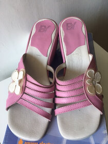 Kožené pantofle značky Destroy, vel. 40 - 3