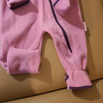 Dětský fleecový overal s kapucí PLAYSHOES - 3