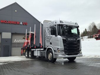 Scania R580 V8 do drewna lesovuz - 3
