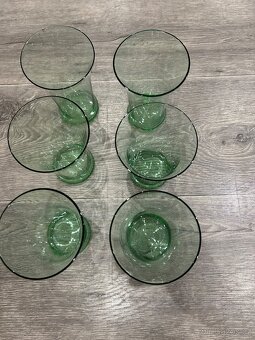 Retro skleněný set - 3