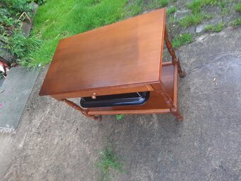 Servírovací stolek super stav - 3