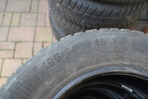 4ks zimní pneu Continetal WinterContact 195/65R15 - 3