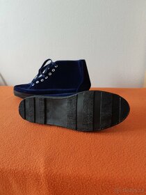 Nové boty vel. 37 tm. modré - 3