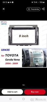 Rámeček 9" Toyota Corolla Verso - 3