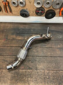 Downpipe,náhrada za dpf na motory bmw M57 - 3