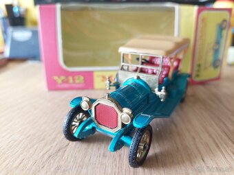 Matchbox yesteryear Y12 THOMAS FLYABOUT OBRÁCENÝ ŠTÍTEK - 3