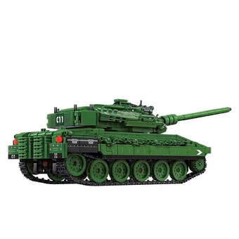 Stavebnice Tank Merkava, kompatibilní s Lego - 3