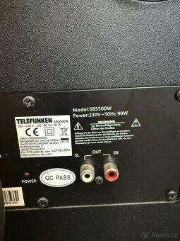 Telefunken Subwoofer sada - 3