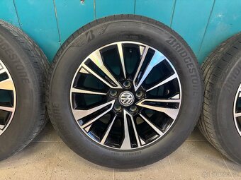 Letní originální alu kola VW Multivan 17” Aracuju black - 3