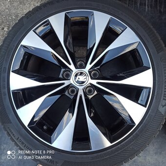 Orig.alu disky ŠKODA SUPERB 3 18" - 3