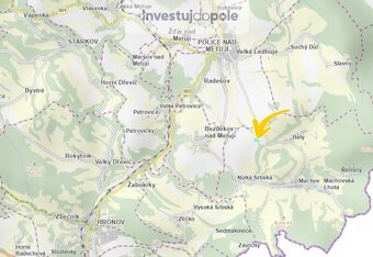 Prodej louky a pole v k.ú. Nízká Srbská - 3
