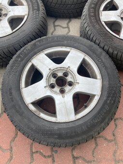 Sada Alu kol z vozu VW Golf, rozteč 5x112, ET38 - 3