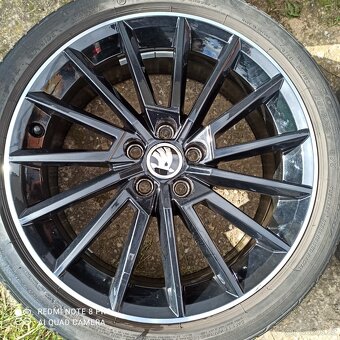 Orig.alu disky ŠKODA RAPID,FABIA 17" - 3
