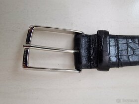 Kožený pásek Hugo Boss - 3