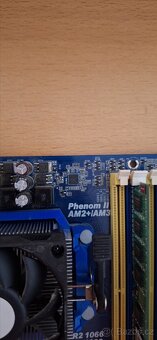 Set zakladni deska procesor 4jadro AM3 a ram 4gb - 3