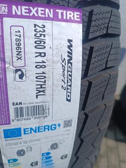 168. 4x NOVÉ zimní pneu 235/60 R18 - 3