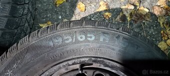 195/65/15 5x112 zimní pneu - 3