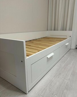 Prodám rozkládací postel IKEA 80/160cm x 200cm - 3