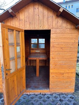 Dřevěný zahradní domek - 3