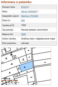 Stavební pozemek Martinov-Záryby - 3