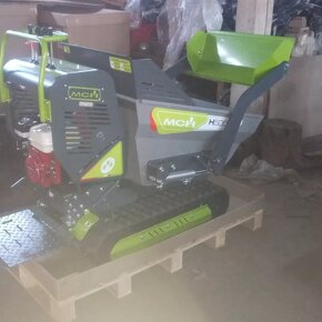 Minidumper pasovy 500kg písek sterch suť hlinu - 3