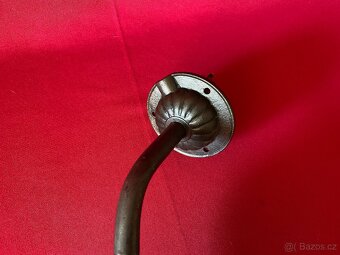 lampa starožitná litinová nástěnná lampa světlo lustr - 3