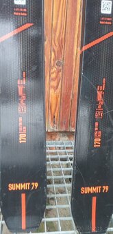 Prodám skialp lyže Salomon Summit 79, 170 cm - 3