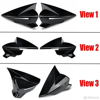 Kryty zrcátek SEAT Leon Mk3, Cupra, Ibiza Mk5 & Arona KJ7 - 3