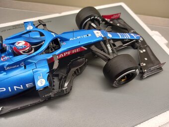 ALPINE A521 ESTEBAN OCON VÍTĚZ GP MAĎARSKA 2021 SPARK 1:18 - 3