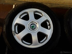 Alu kola hliníkové disky Škoda Octavia 1 6,5 x 15 ET 43 - 3