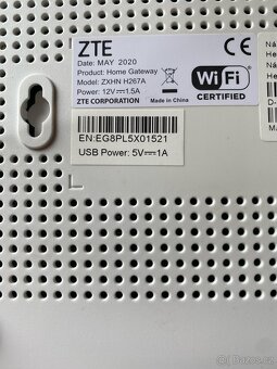 O2 ZTE modem ZXHN H267A - 3