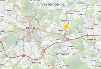 Prodej pole v k.ú. Kyšice u Plzně - 3