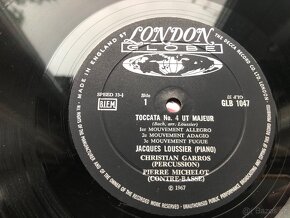Jacques Loussier Trio Play Bach 5. Made in UK. - 3