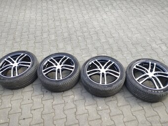 ALU kola 5x100 r17 + pneu - 3