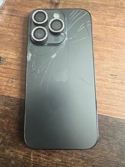 Apple IPhone 14 PRO 256GB space black rozbité záda - 3