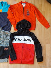 Mikina, sportovní mikina, fleece flís, vel. 140-146 - 3