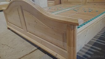 Selská postel 180 s nočním stolkem. - 3