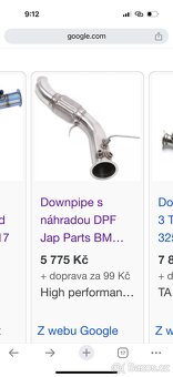 Downpipe bmw e91 325/330D - 3