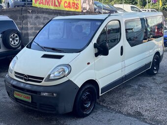 Opel Vivaro, 2.0i,L2H1,1.MAJ,KLIMA,8MÍST - 3