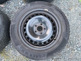 215/55r16 ZIMNÍ SADA VOLVO S60 V60 S80 V70 5x108 7jx16 ET50 - 3