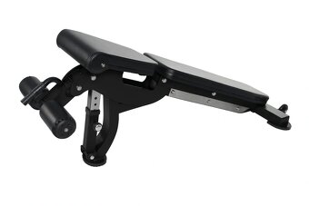 Polohovací lavice s opěrkou pro nohy - 3