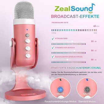 Nový studiový mikrofon pro streamování a hraní - 3